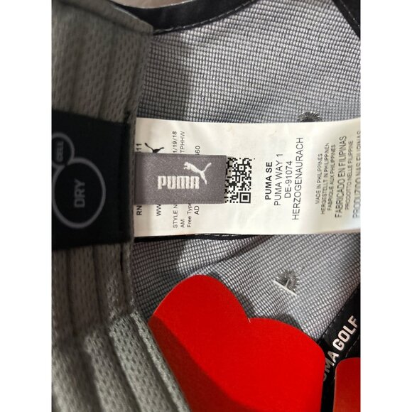 Mercedes Benz Puma Golf Gray Hat Cap Embroidered Logo Adjustable - Picture 5 of 5